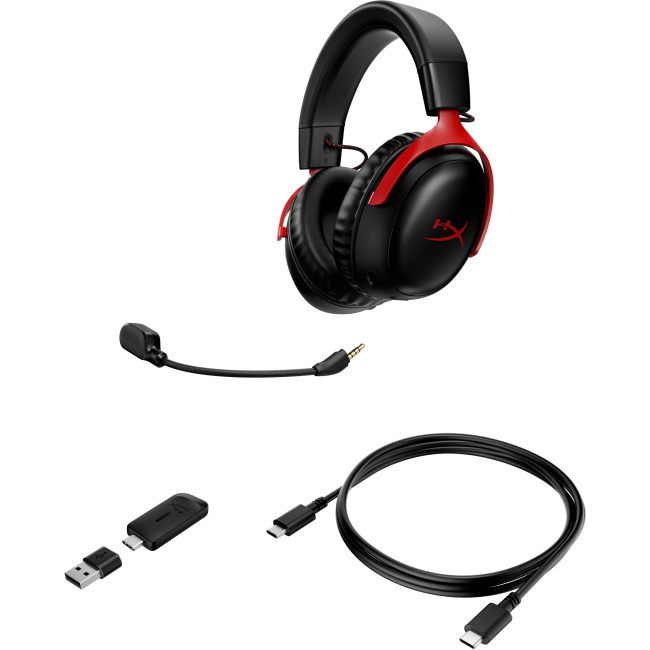 HyperX Cloud III Wireless Black/Red (77Z46AA)