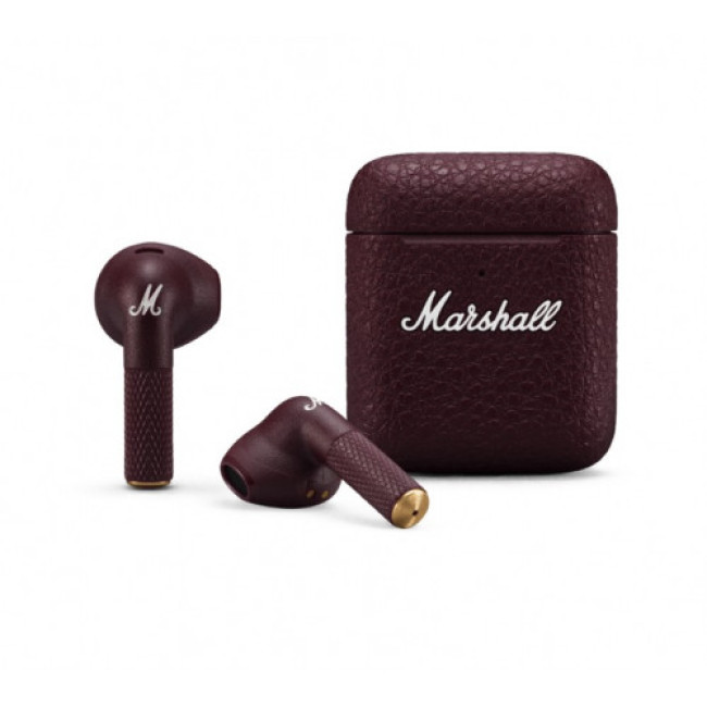 Наушники беспроводные Marshall Minor III Burgundy (1006619)