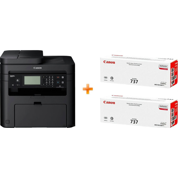 Canon i-SENSYS MF237w c Wi-Fi + 2 картриджа (1418C170)