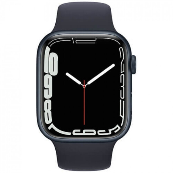 Продажа Apple Watch Series 7 GPS + Cellular 41mm Midnight Aluminum Case w. Midnight S. Band (MKH73)