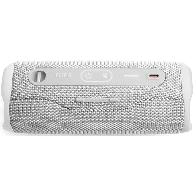 Портативная колонка JBL Flip 6 Steel White (JBLFLIP6WHT)