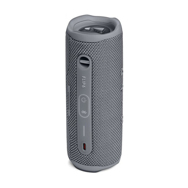 Портативная беспроводная колонка JBL Flip 6 Grey (JBLFLIP6GREY)