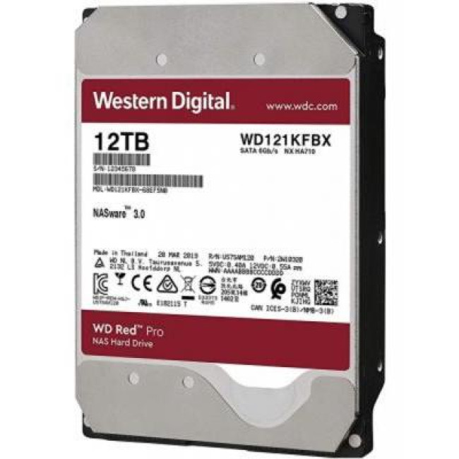 Жесткий диск WD Red Pro 12 TB (WD121KFBX)