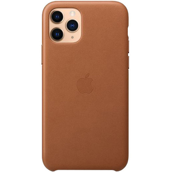 Apple iPhone 11 Pro Leather Case - Saddle Brown (MWYD2)