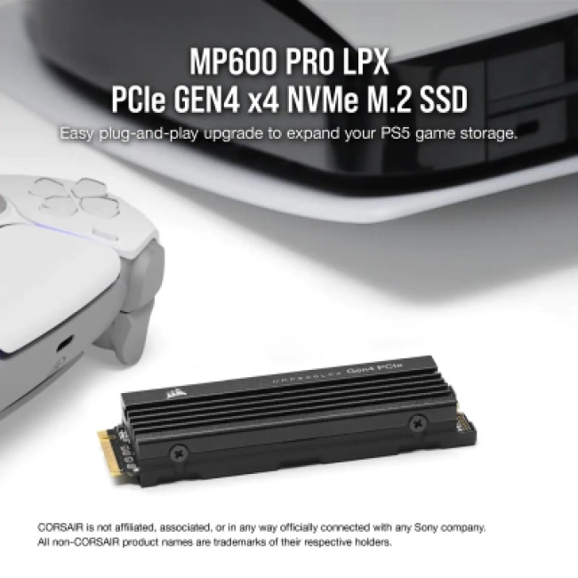 SSD накопитель Corsair MP600 Pro LPX 2 TB (CSSD-F2000GBMP600PLP)