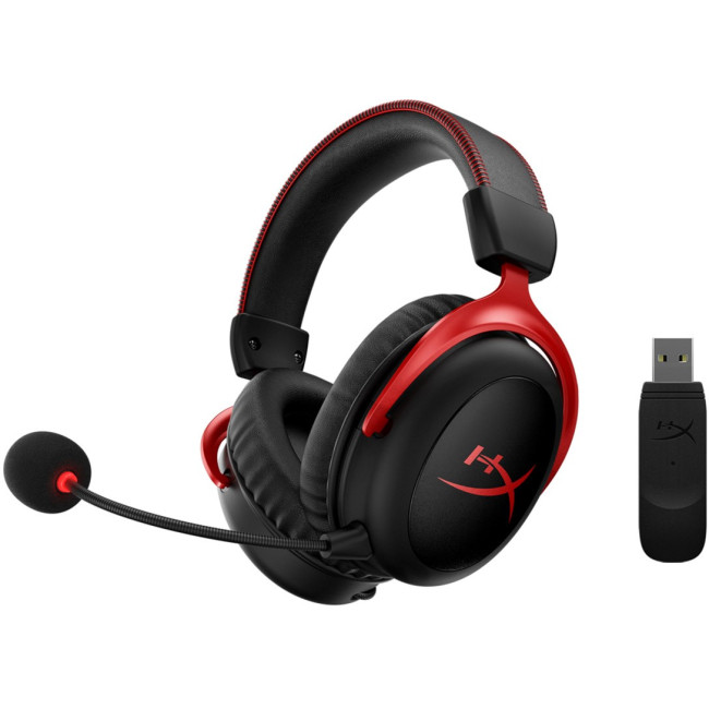 Наушники HyperX Cloud II Wireless (HHSC2X-BA-RD/G/4P5K4AA)