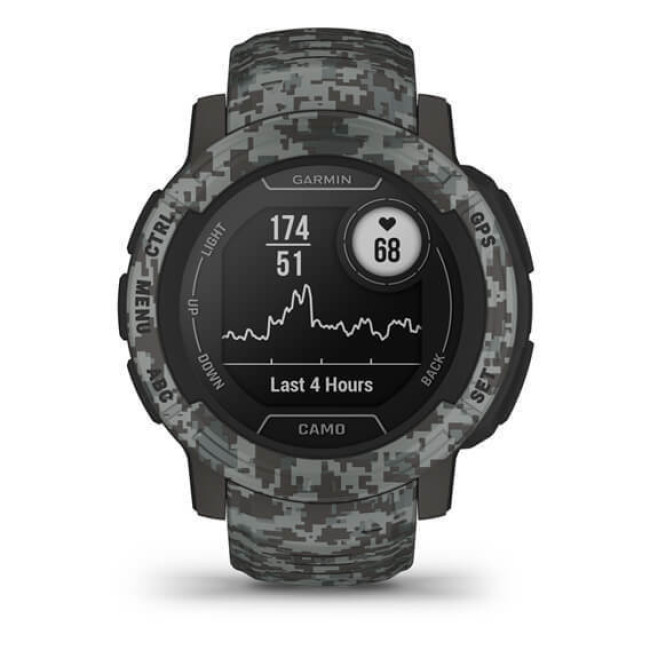 Garmin Instinct 2 - Camo Edition Graphite Camo (010-02626-13)