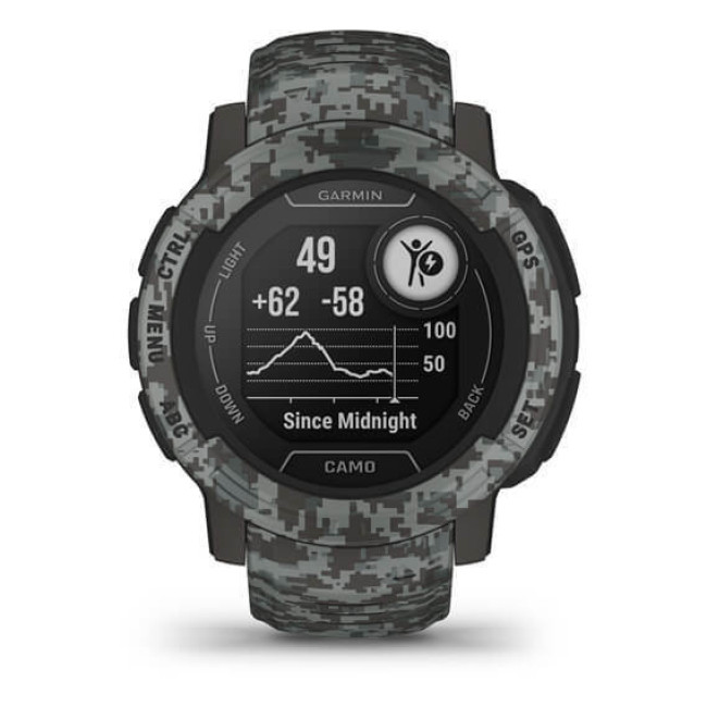 Garmin Instinct 2 - Camo Edition Graphite Camo (010-02626-13)