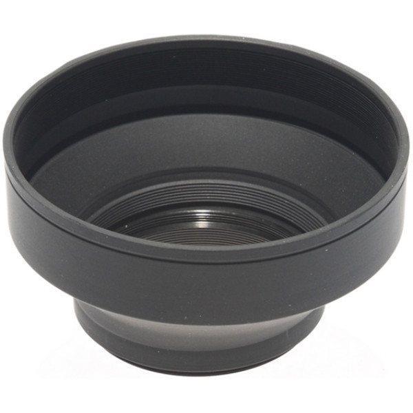 Phottix 52mm 3-Stage Collapsible Rubber Lens Hood