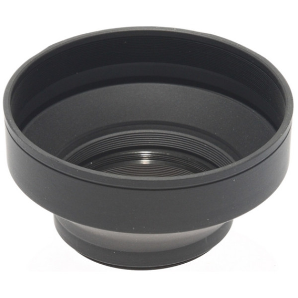 Phottix 58mm 3-Stage Collapsible Rubber Lens Hood