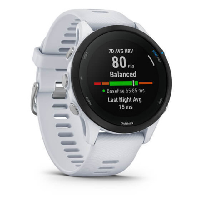 Смарт-часы Garmin Forerunner 255 Music Whitestone (010-02641-21/31)