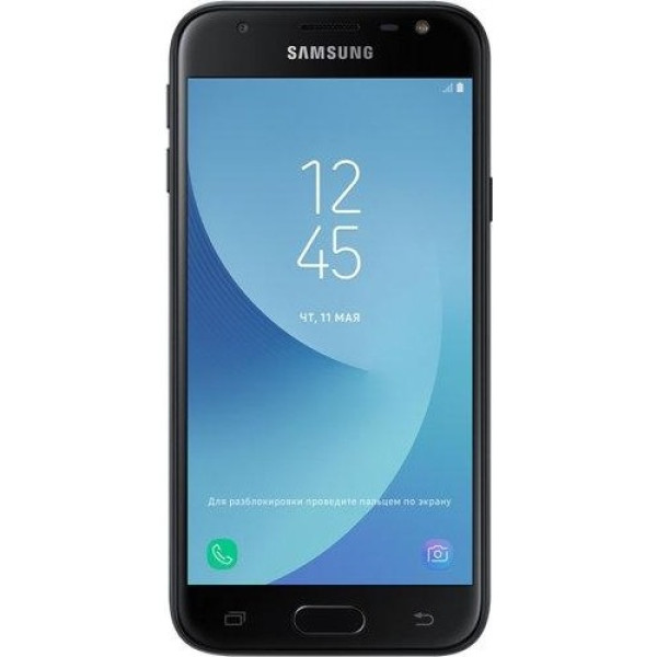 Смартфон Samsung Galaxy J3 2017 Duos Black (SM-J330FZKD)