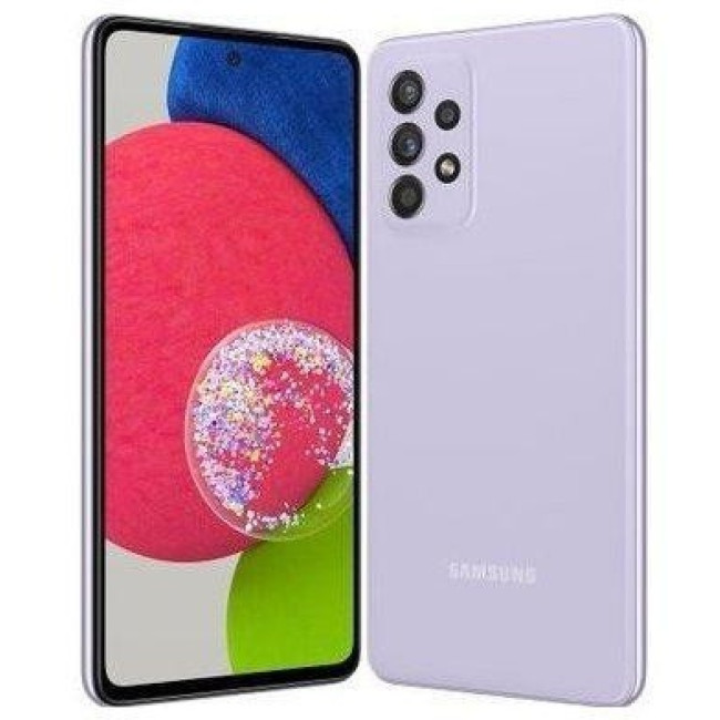 Смаpтфон Samsung Galaxy A52s SM-A528B 8/256GB Awesome Violet