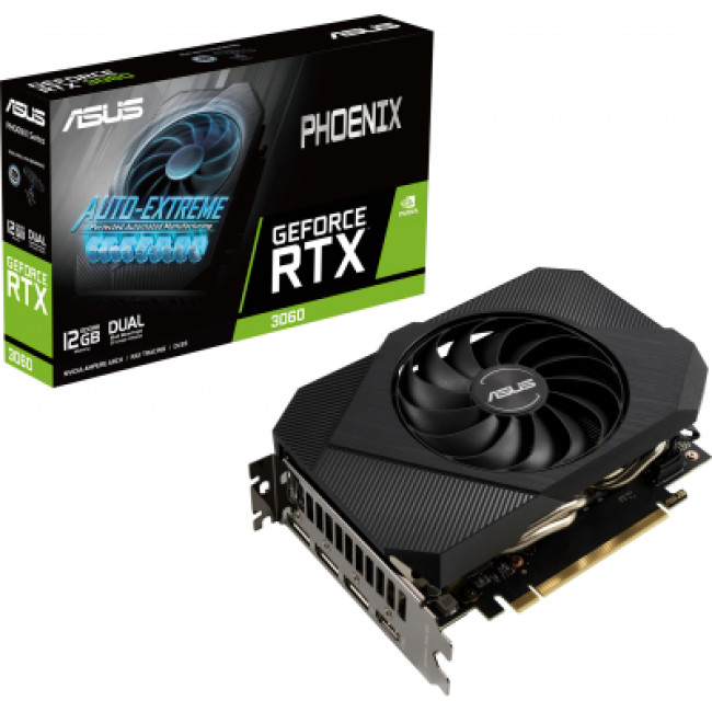 Видеокарта ASUS GeForce RTX3060 12Gb PHOENIX V2 LHR (PH-RTX3060-12G-V2)