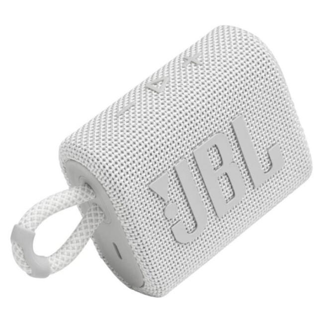 Портативная колонка JBL GO 3 White (JBLGO3WHT)