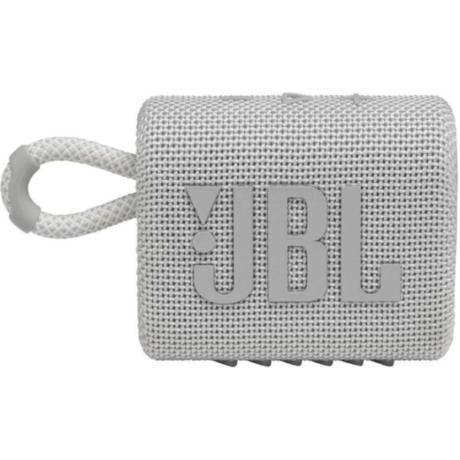 Портативная колонка JBL GO 3 White (JBLGO3WHT)