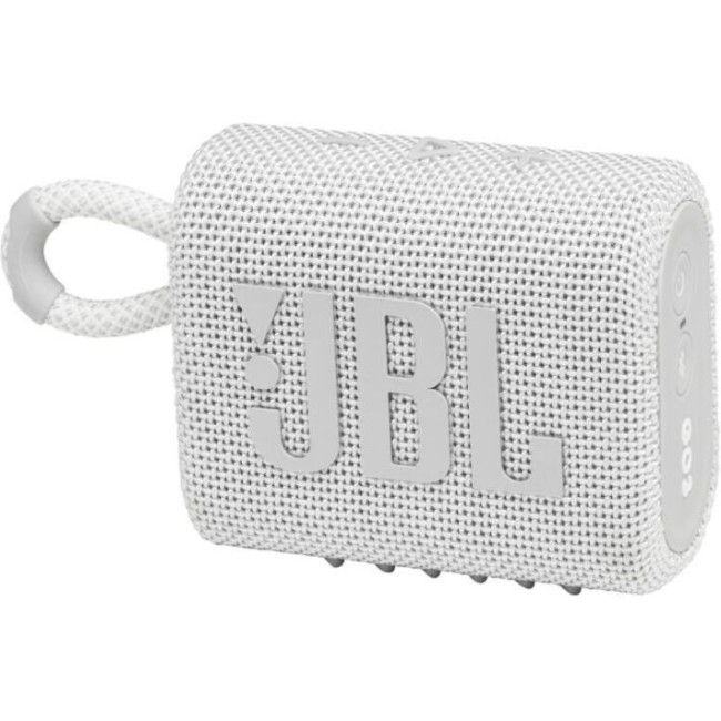 Портативная колонка JBL GO 3 White (JBLGO3WHT)