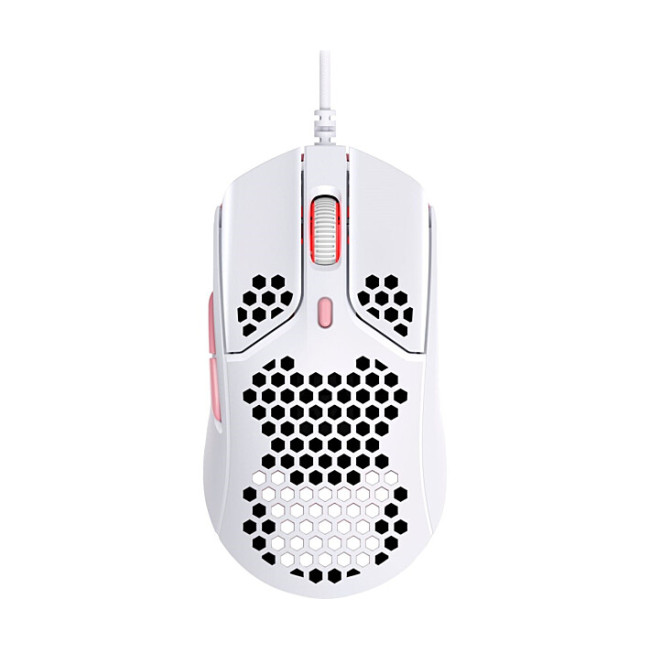 HyperX Pulsefire Haste USB White/Pink (HMSH1-A-WT/G, 4P5E4AA)