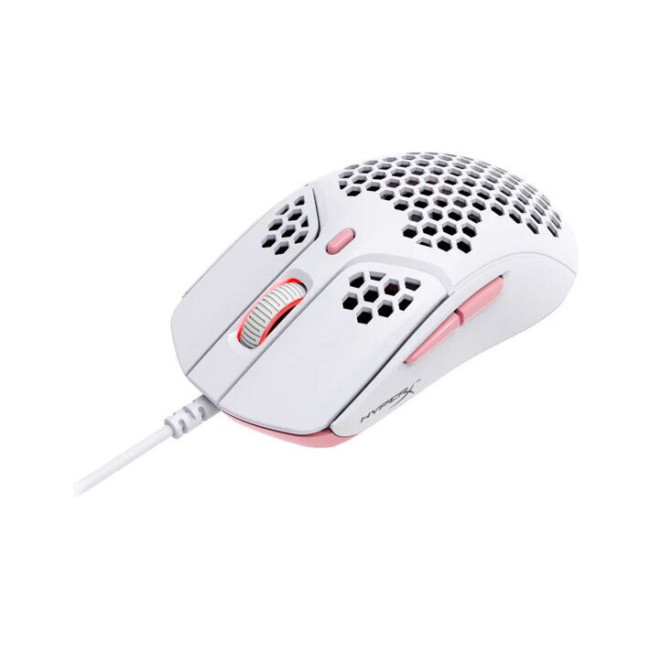 HyperX Pulsefire Haste USB White/Pink (HMSH1-A-WT/G, 4P5E4AA)