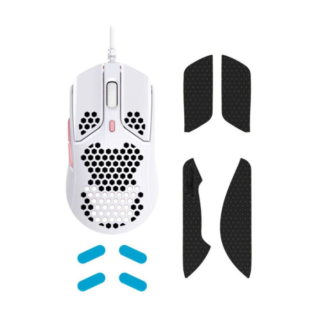 HyperX Pulsefire Haste USB White/Pink (HMSH1-A-WT/G, 4P5E4AA)