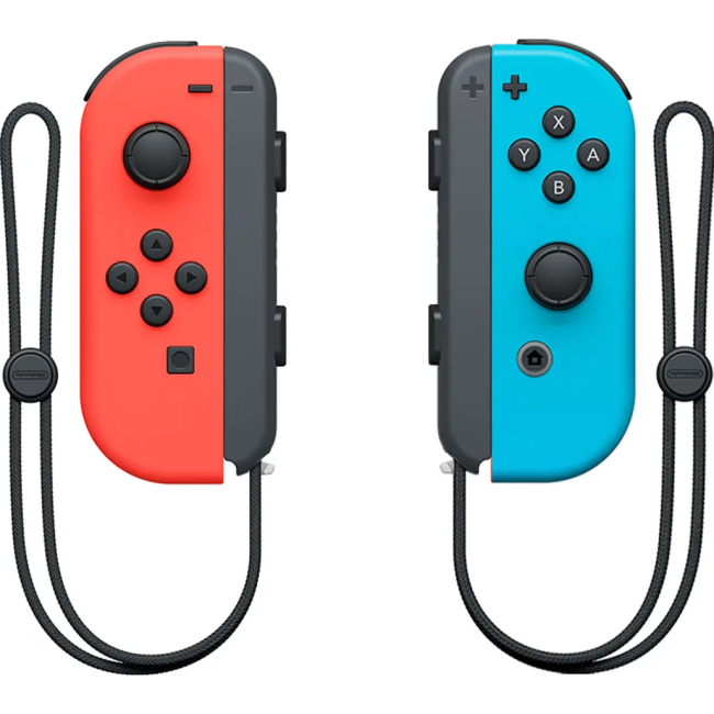 Nintendo Joy-Con Neon Red/Neon Blue Pair (45496430566)