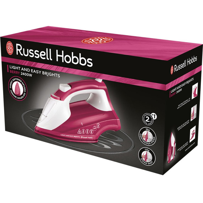 Утюг Russell Hobbs 26480-56 Light & Easy Brights Berry Iron