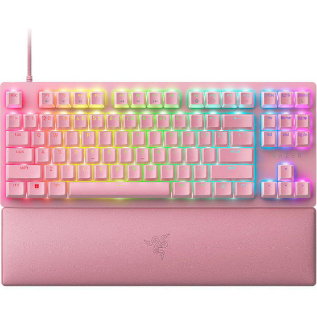 Клавиатура Razer Huntsman V2 Tenkeyless Red Switch Quartz (RZ03-03942000-R3M1)