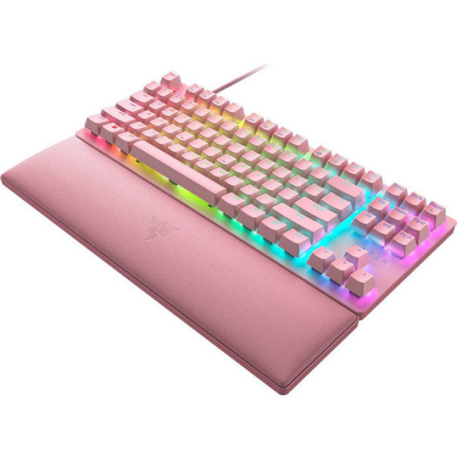 Клавиатура Razer Huntsman V2 Tenkeyless Red Switch Quartz (RZ03-03942000-R3M1)