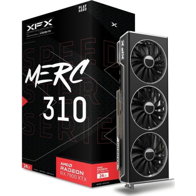 XFX Radeon RX 7900 XTX Speedster MERC 310 Black Edition (RX-79XMERCB9)