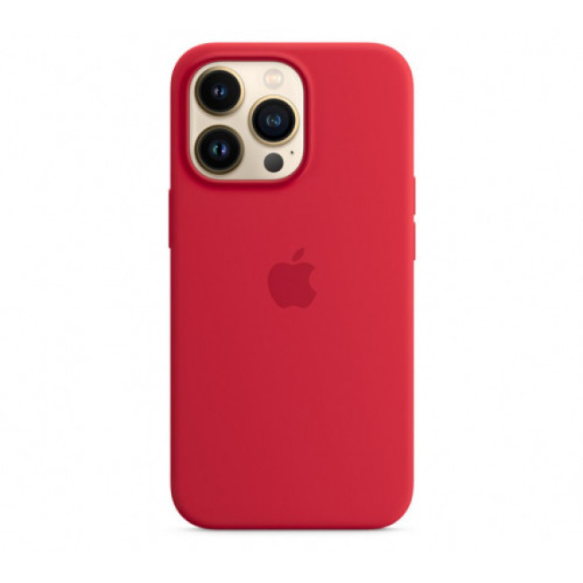 Силиконовый чехол с MagSafe для Apple iPhone 13 Pro Max - PRODUCT RED (MM2V3)