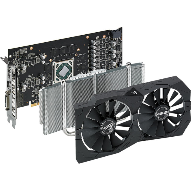 Відеокарта ASUS Radeon RX 560 4Gb ROG STRIX V2 GAMING (ROG-STRIX-RX560-4G-V2-GAMING)