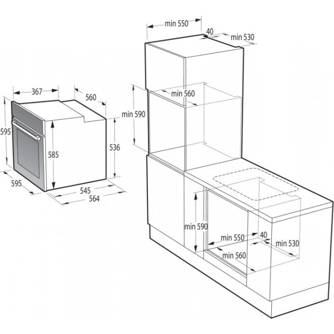 Gorenje BO6727E03X