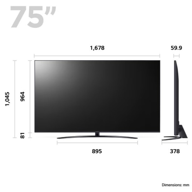 Телевизор LG 75UR8100