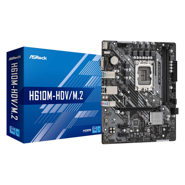 Материнська плата ASRock H610M-HDV/M.2 Socket 1700