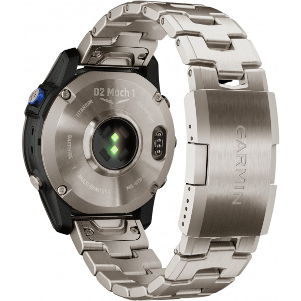 Garmin D2 Mach 1 Aviator Smartwatch with Vented Titanium Bracelet (010-02582-50/51)