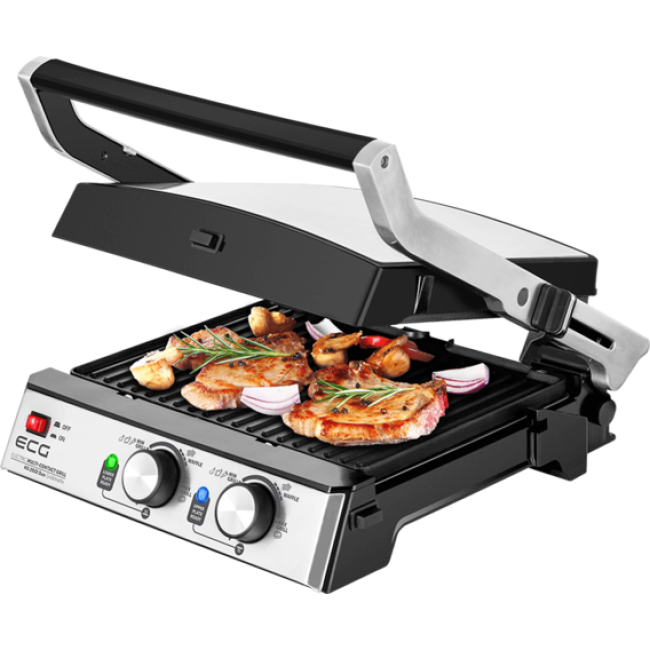 ECG KG 2033 Duo Grill & Waffle