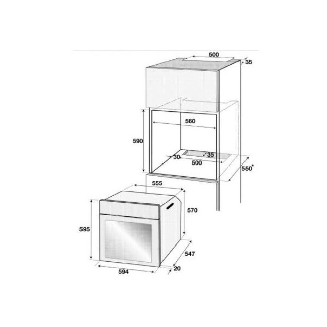 Духовой шкаф Beko BIM 22304 XCS