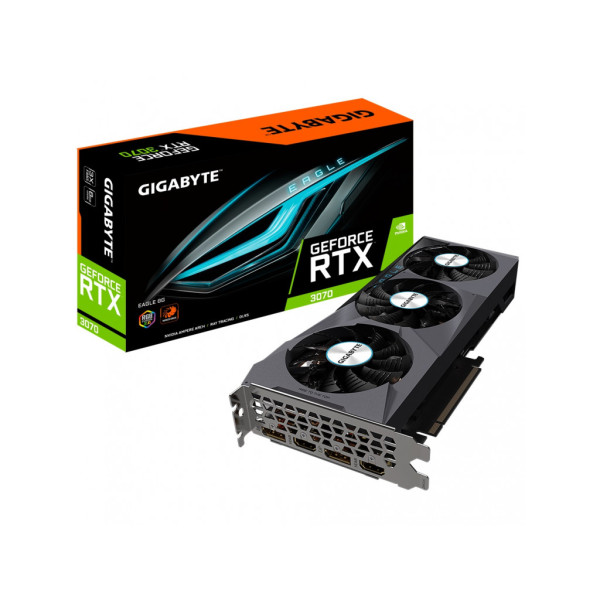 Видеокарта GIGABYTE GeForce RTX 3070 EAGLE 8G rev. 2.0 (GV-N3070EAGLE-8GD)