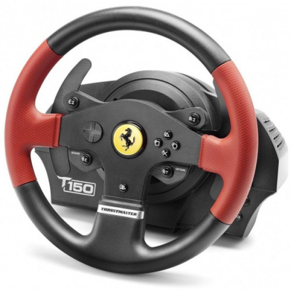 Thrustmaster PC/PS3/PS4 T150 Ferrari Wheel with Pedals (4160630)