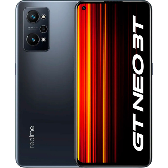 Смаpтфон Realme GT Neo 3T 5G 8/256GB Shade Black