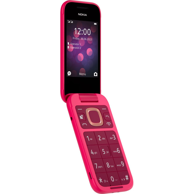 Мобільний телефон Nokia 2660 Flip Pink (1GF011PPC1A04)