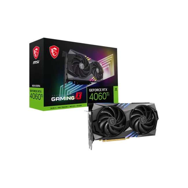 Видеокарта MSI GeForce RTX 4060 Ti GAMING X 8192MB (RTX 4060 Ti GAMING X 8G)