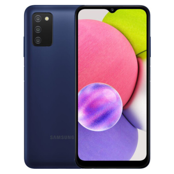Смартфон Samsung Galaxy A03s 3/32GB Blue (SM-A037FZBD)