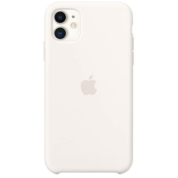 Apple iPhone 11 Silicone Case - White (MWVX2)