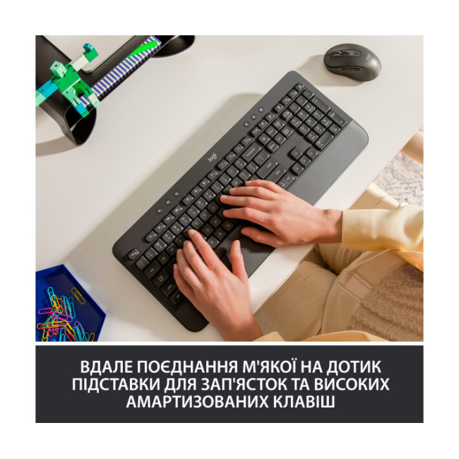 Клавиатура Logitech Signature K650 USB/Bluetooth Graphite (920-010945)