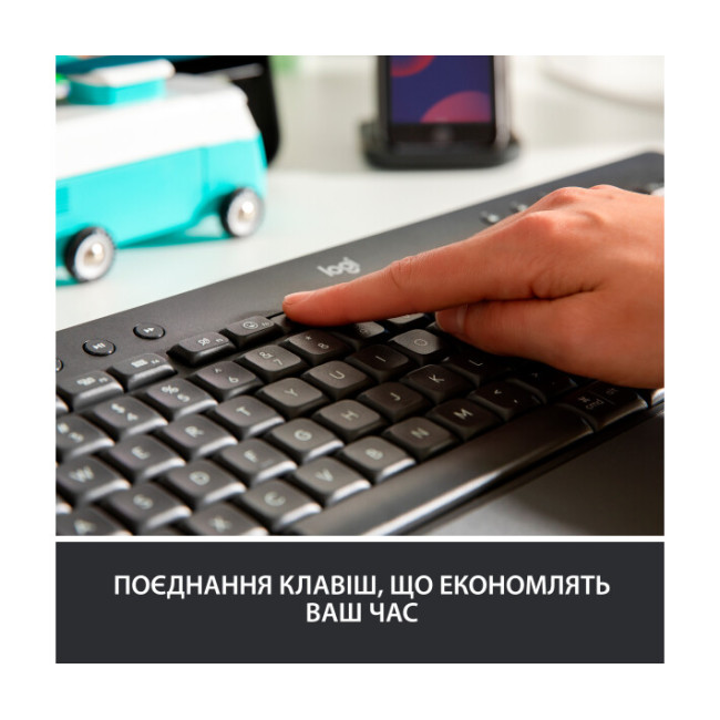 Клавиатура Logitech Signature K650 USB/Bluetooth Graphite (920-010945)