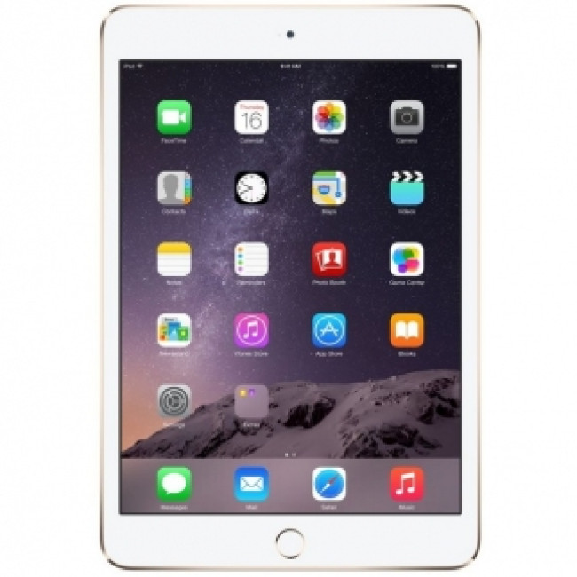 Планшет Apple iPad mini 3 Wi-Fi 16GB Gold (MGYE2)