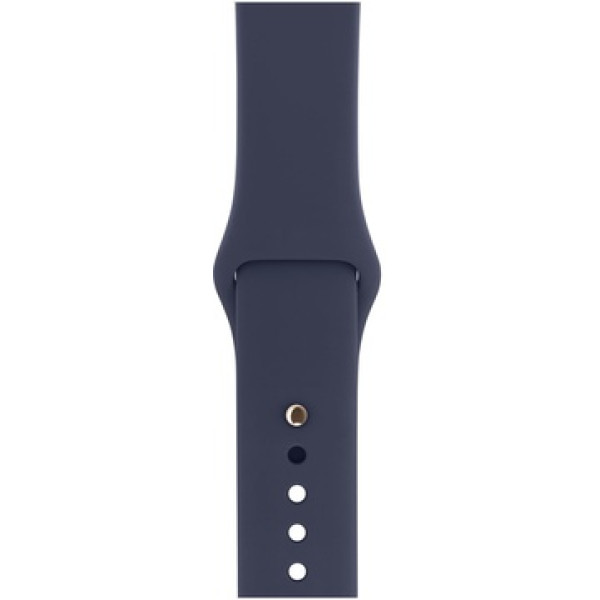 Умные часы Apple Watch 42mm Series 2 Gold Aluminum Case with Midnight Blue Sport Band (MQ152)