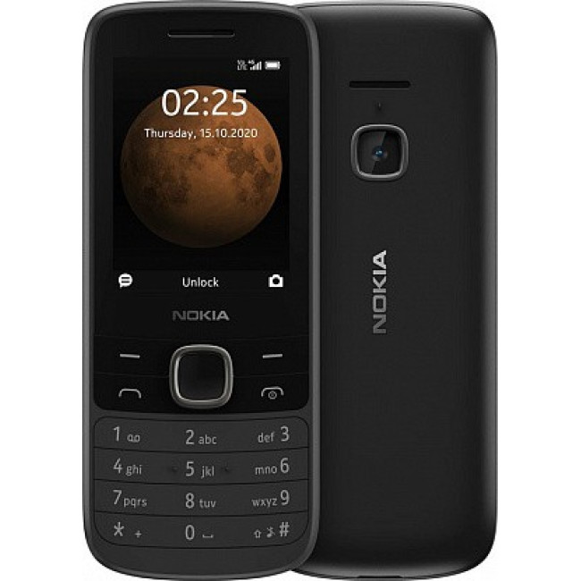 Мобільний телефон Nokia 225 4G DS Black (16QENB01A02) (UA)