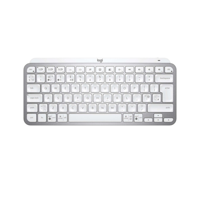 Клавиатура Logitech MX Keys Mini Minimalist US Pale Grey (920-010499)